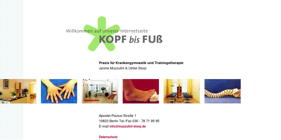 Kopf bis Fuß, Janine Muzzulini und Ulrike Storp