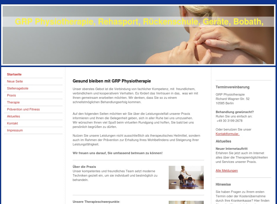 GRP Physiotherapie