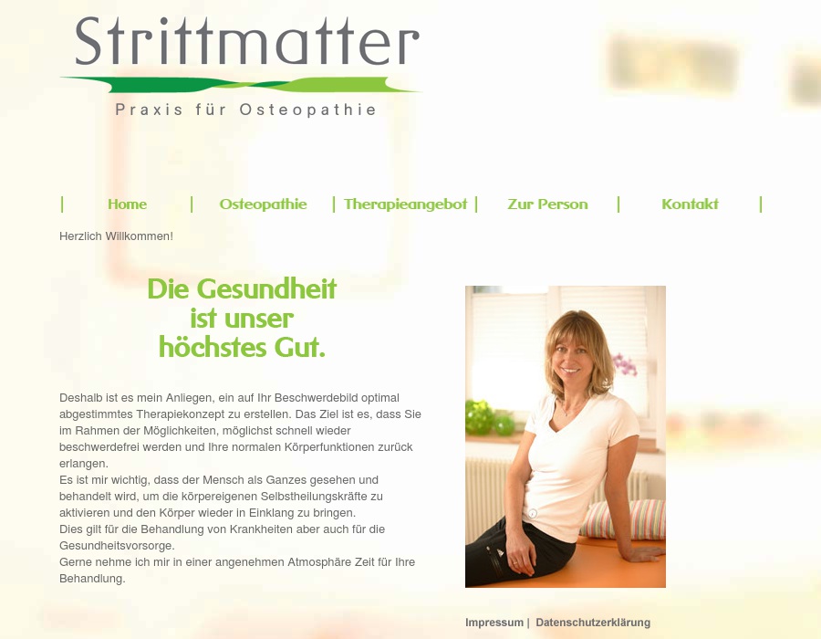 Strittmatter Birgit Praxis für Osteopathie und Physiotherapie