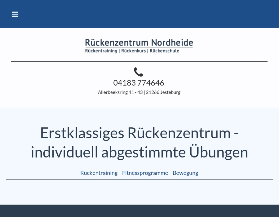 Rücken- und Kommunikationszentrum Nordheide