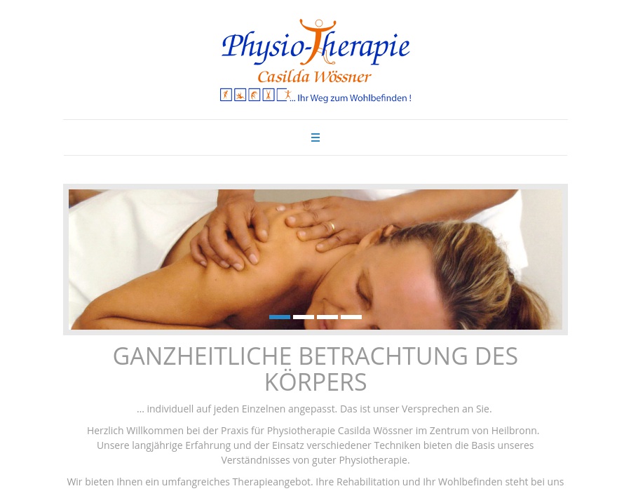 Praxis für Physio-Therapie Casilda Wössner