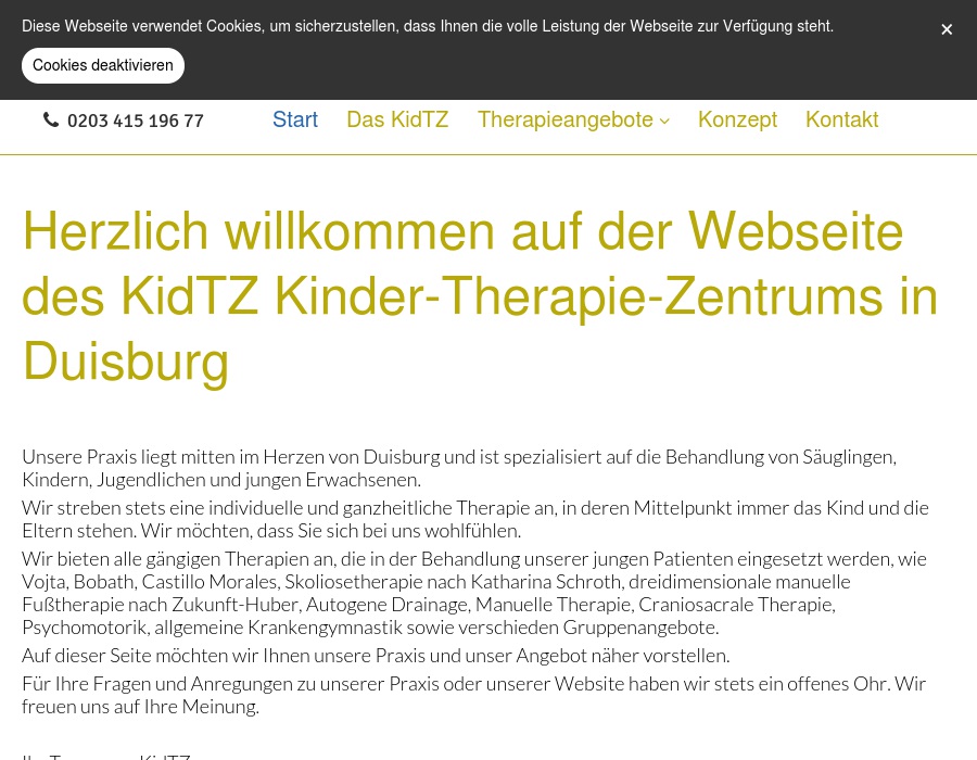 KidTZ Kinder-Therapie-Zentrum