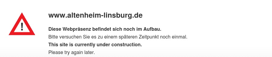 Jagdhaus Linsburg Alten- u. Pflegeheim