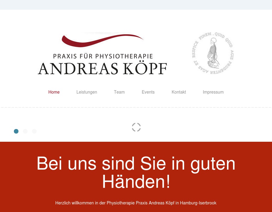 Köpf Andreas Praxis für Physiotherapie