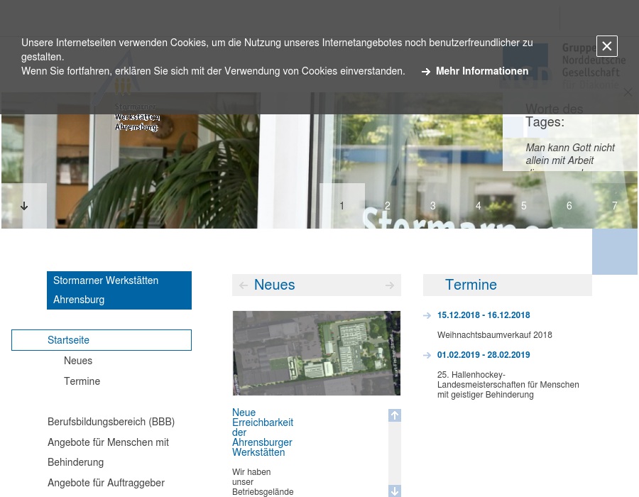 Stormarner Werkstätten - Werkstatt Ahrensburg