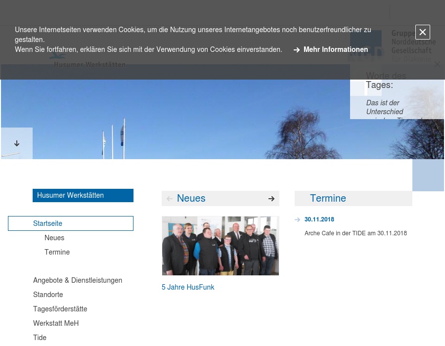Husumer Werkstätten Werkstatt für Behinderte