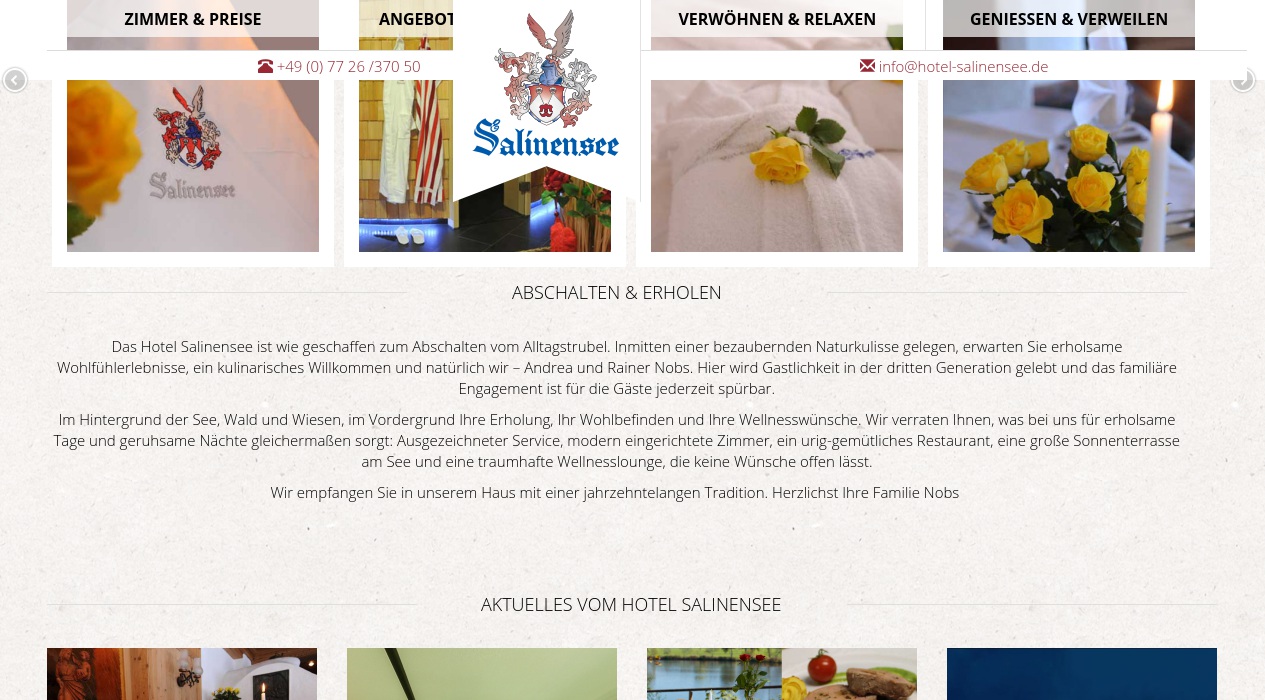 Hotel Restaurant Salinensee