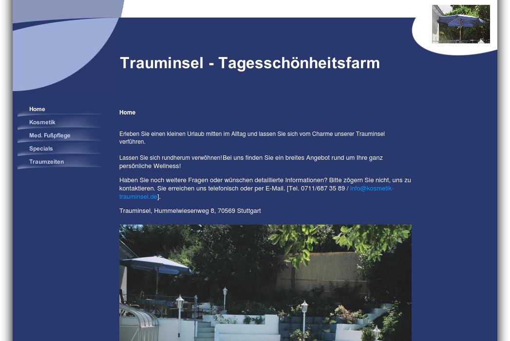 Kosmetik-Trauminsel