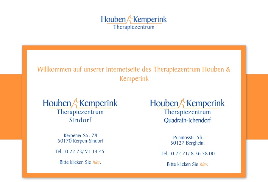 Houben Kemperink Therapie-Zentrum Quadrath-Ichendorf