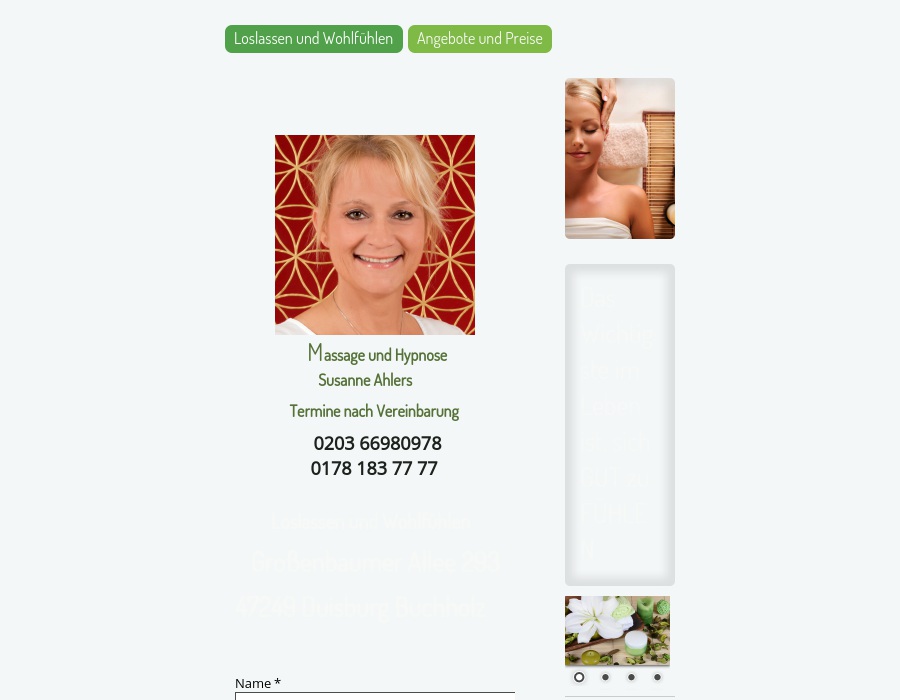 Ahlers Susanne - Wellness-Massagen - Duisburg SÜD