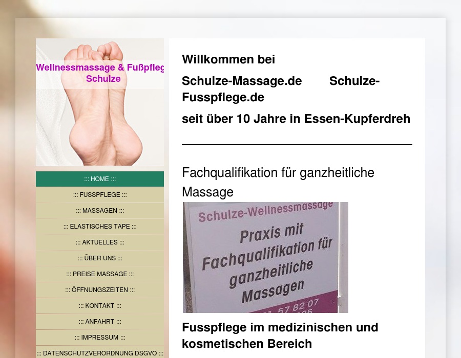 Schulze-Wellness-Massage Massagetherapeutin
