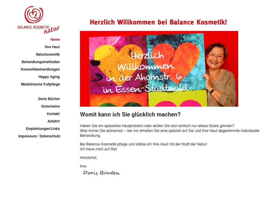 Bünten Doris Kosmetikpraxis für Naturkosmetik