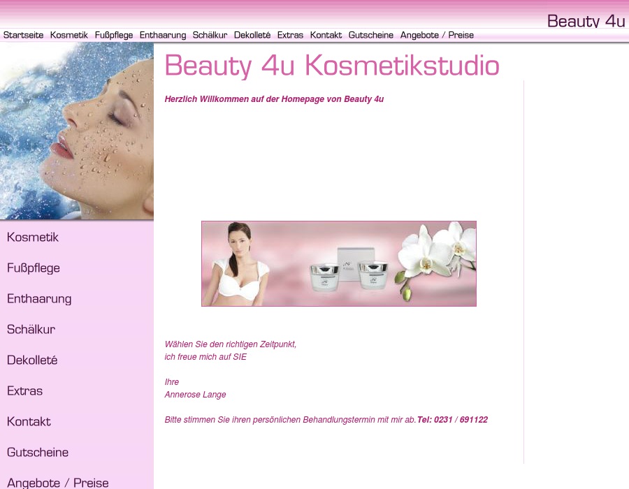 Beauty 4u Kosmetik & Fußpflege Annerose Lange