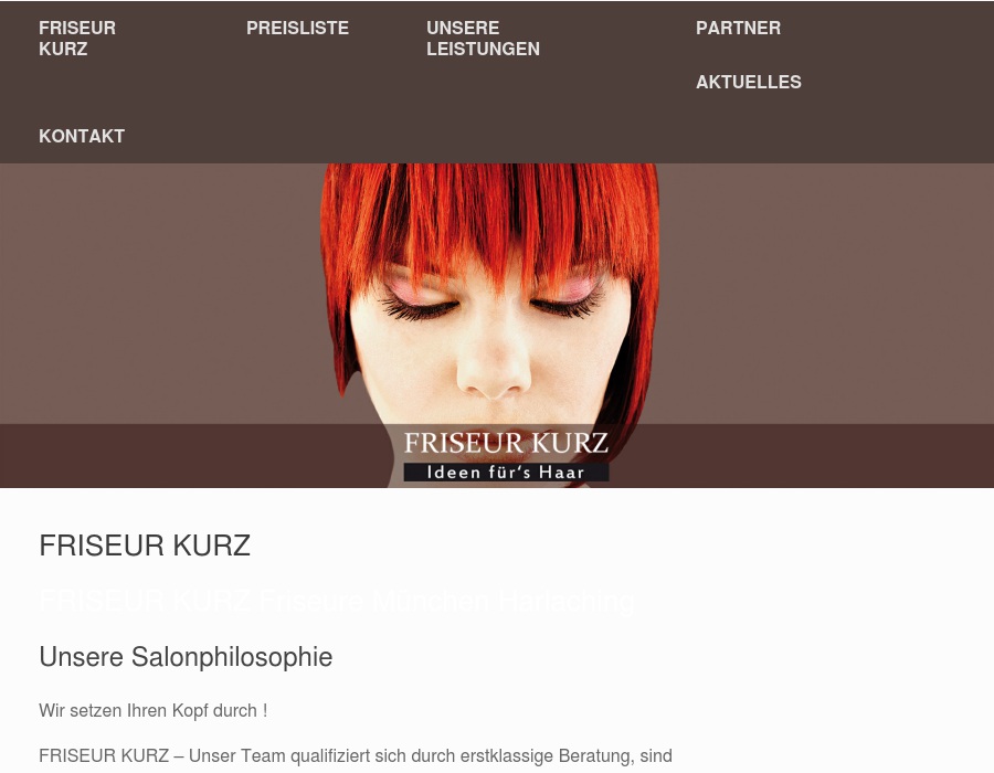 FRISEUR KURZ