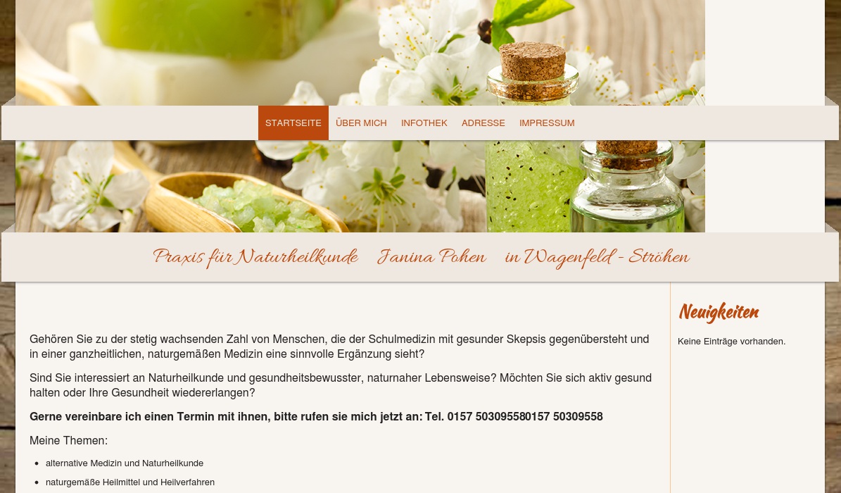 Praxis für Naturheilkunde Janina Pohen