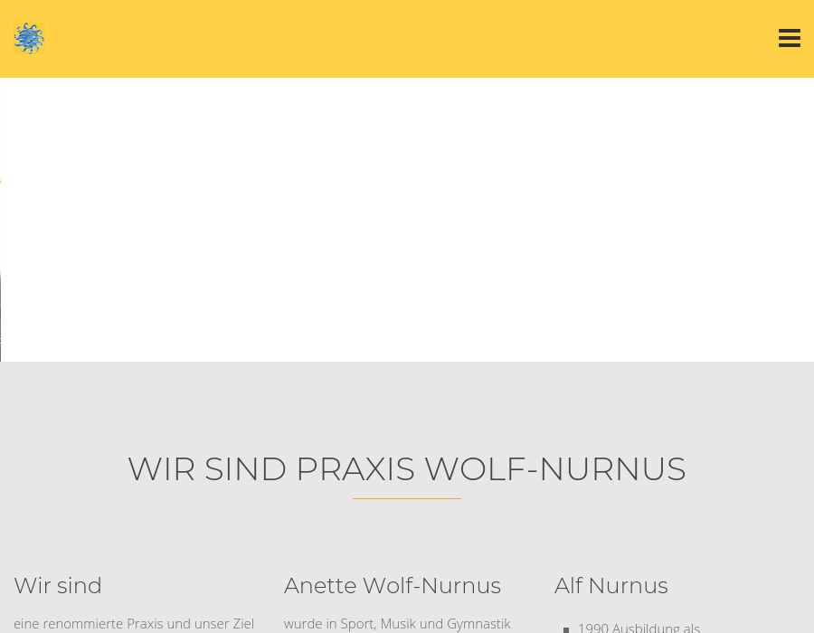 Anette Wolf-Nurnus & Alf Nurnus Praxis für Physiotherapie und Osteopathie