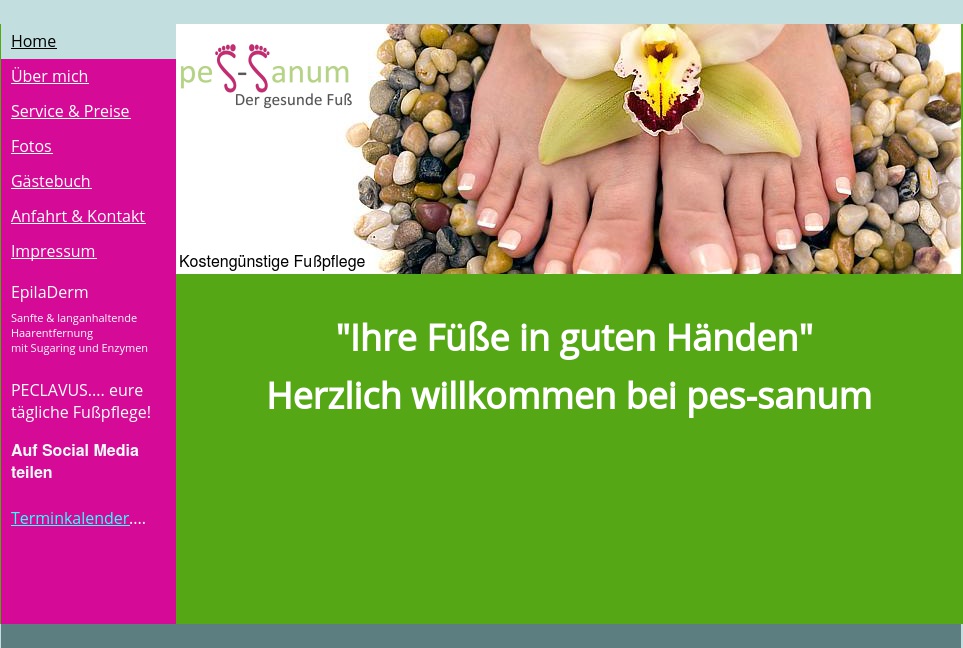 Pes-Sanum Fußpflege