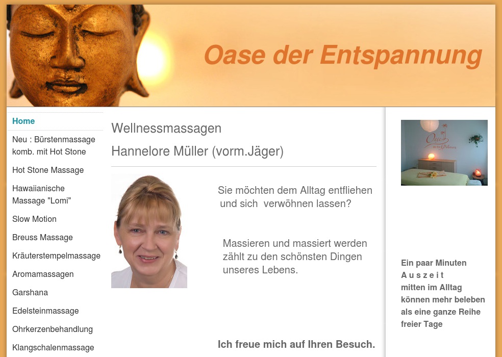 Wellnessmassagen Jäger Hannelore