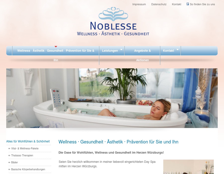 Noblesse Tagesfarm für Wellness