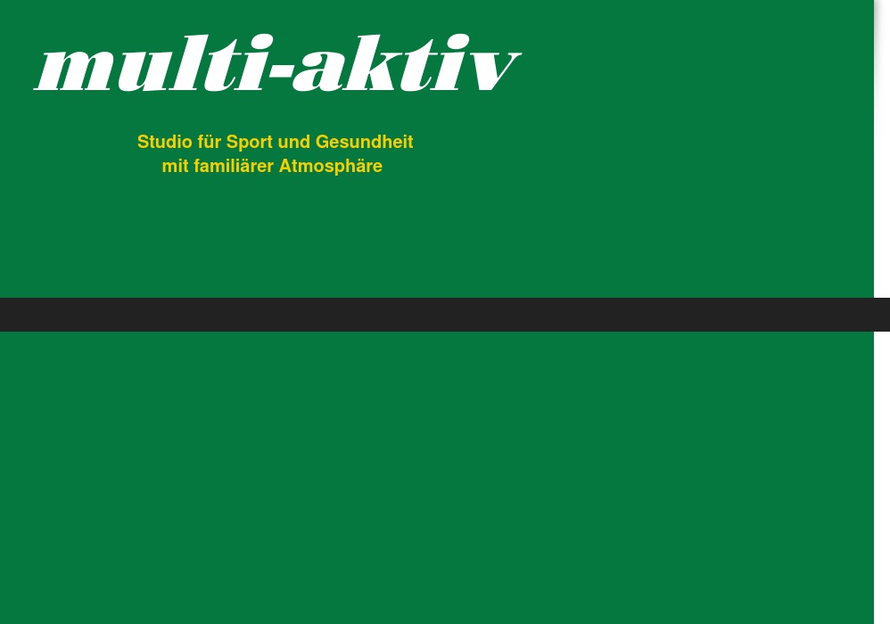multi-aktiv Fitness+Gesundheit