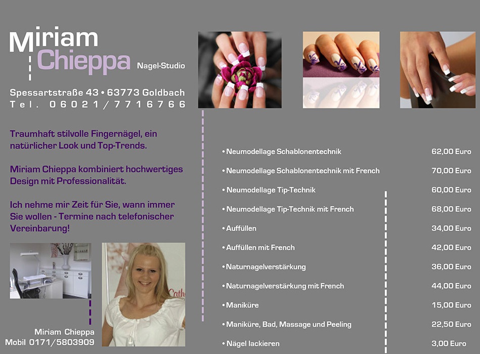 Chieppa Miriam Nagelstudio