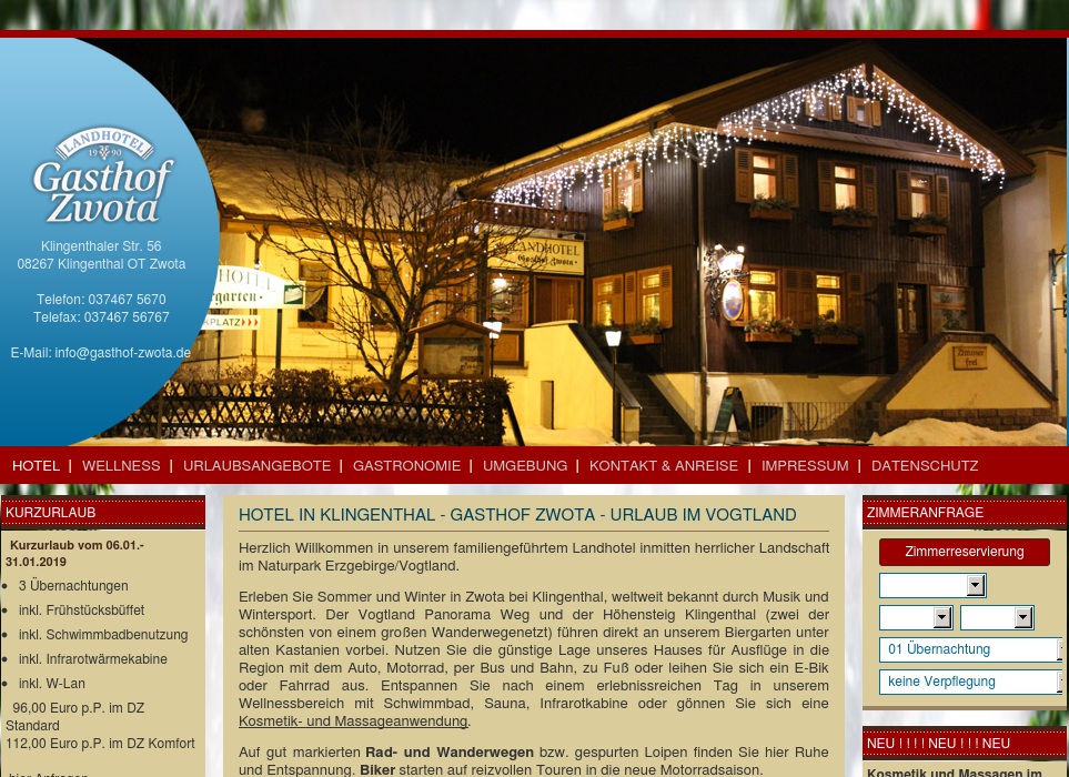 Landhotel Gasthof Zwota