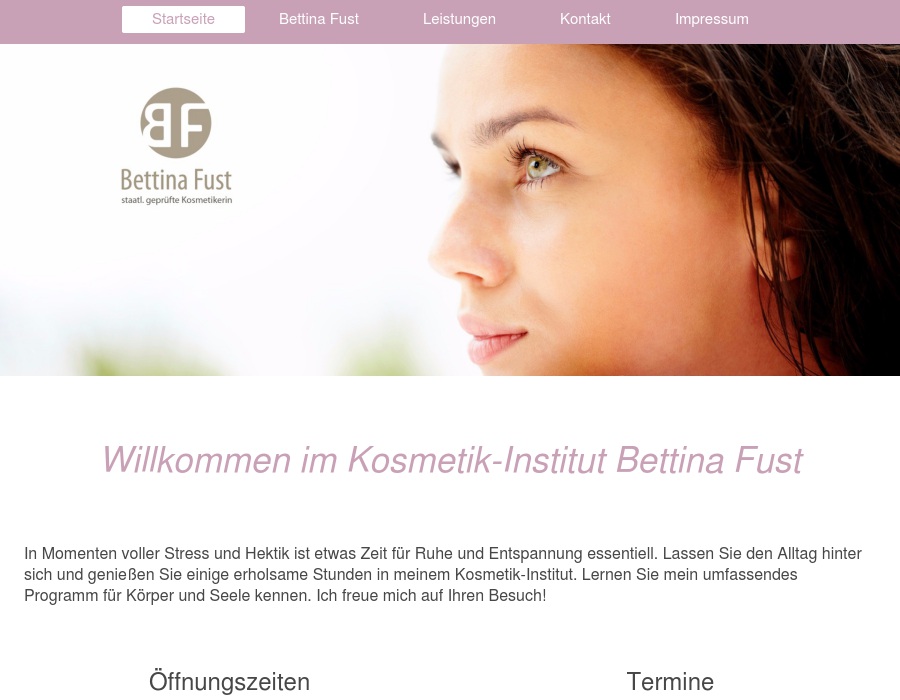 Fust Bettina staatl. geprüfte Kosmetikerin