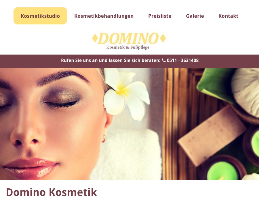 DOMINO KOSMETIK / Claudia Pisani