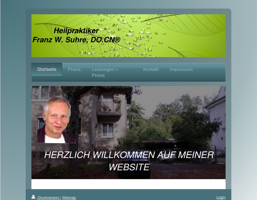 Heilpraktiker Franz W. Suhre DO.CN