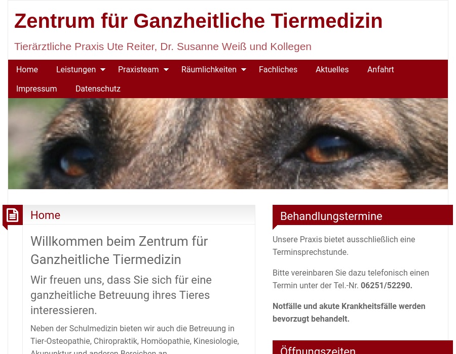 Tierärztl. Praxis Reiter/Dr. Weiß Zentrum f. Ganzheitliche Tiermedizin