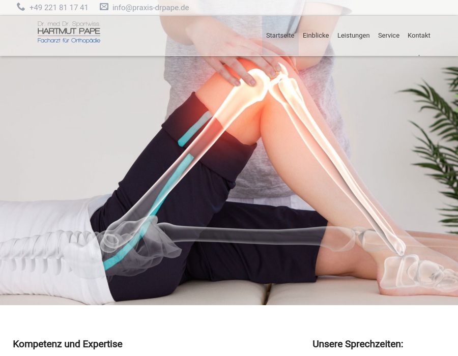 Pape Hartmut Dr.med. Dr. Sportwis.