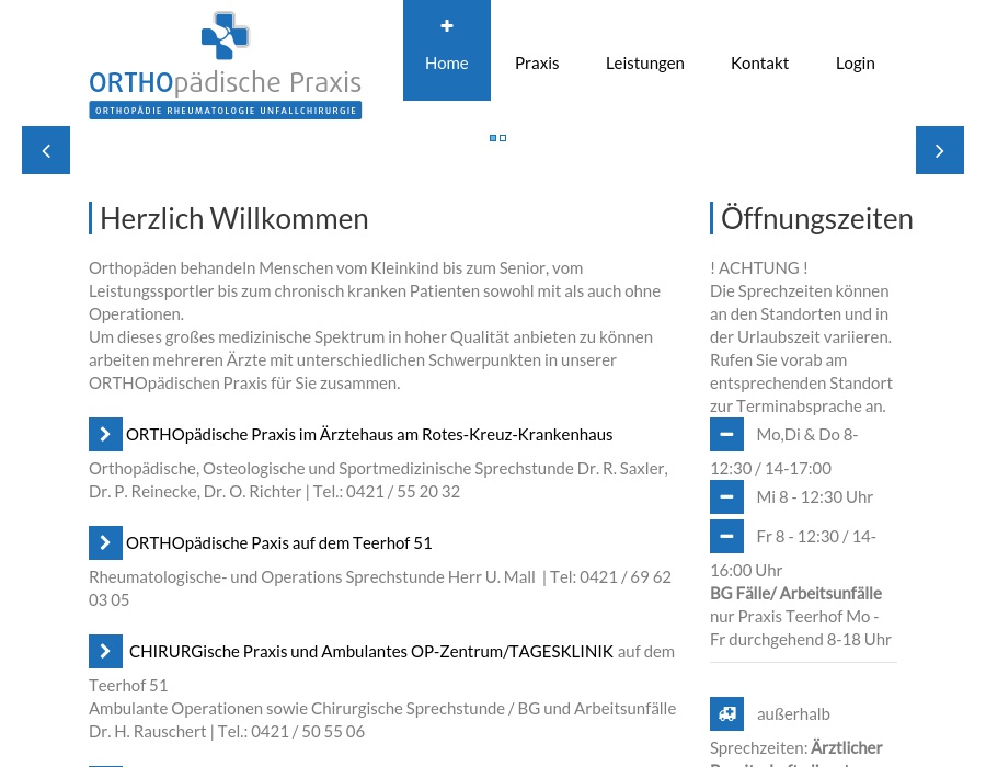 Saxler R. Dr.med. u. Reinecke P. Dr.med.