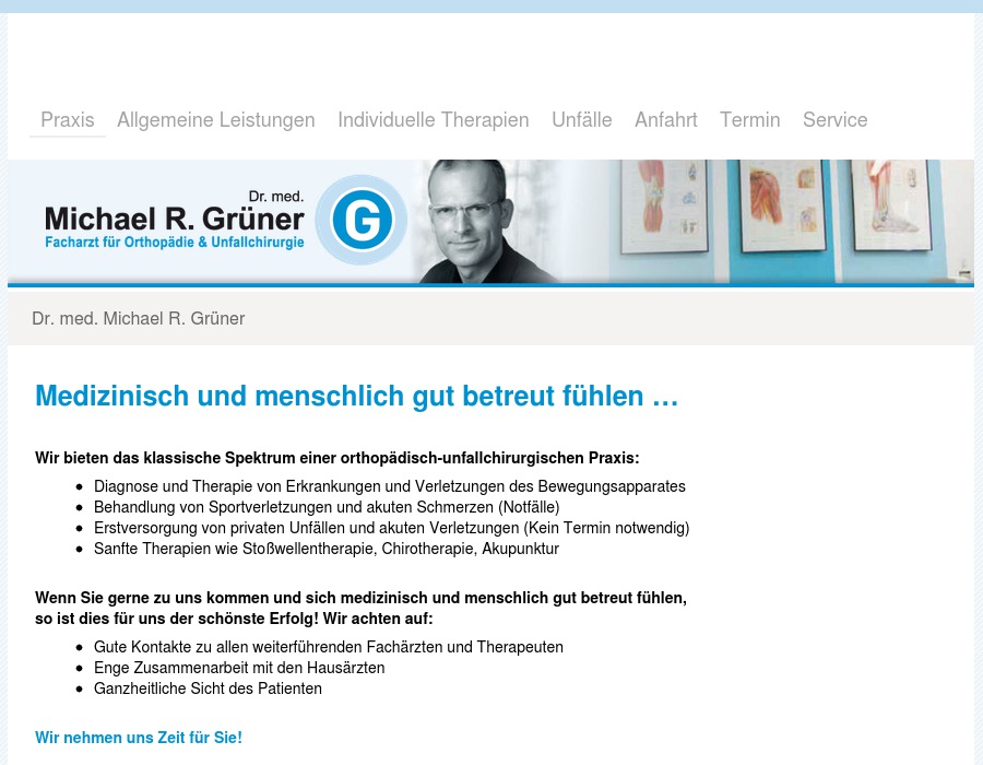 Grüner Michael R. Dr.med.