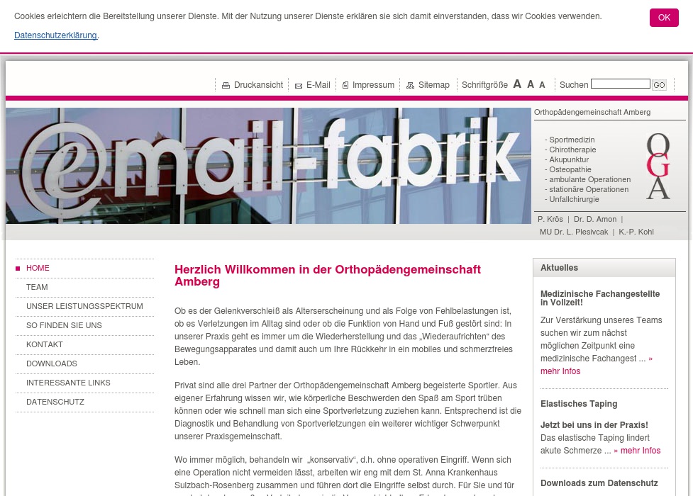 Orthopädengemeinschaft Amberg-Sulzbach