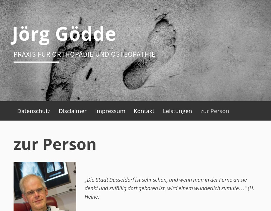 Gödde Jörg Orthopäde