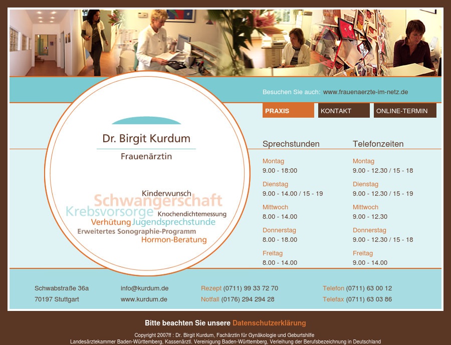 Kurdum Birgit Dr.med., Frauenärztin