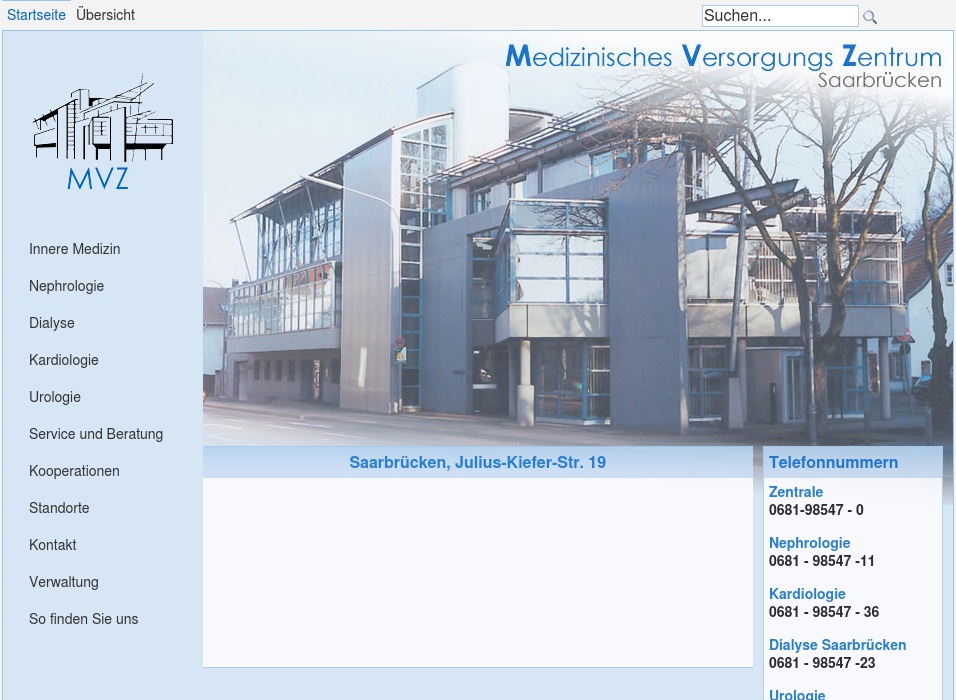 Medizinisches Versorgungszentrum Saarbrücken, Dialyse Saarlouis