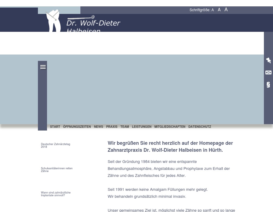 Halbeisen Wolf-Dieter Dr.med.dent.