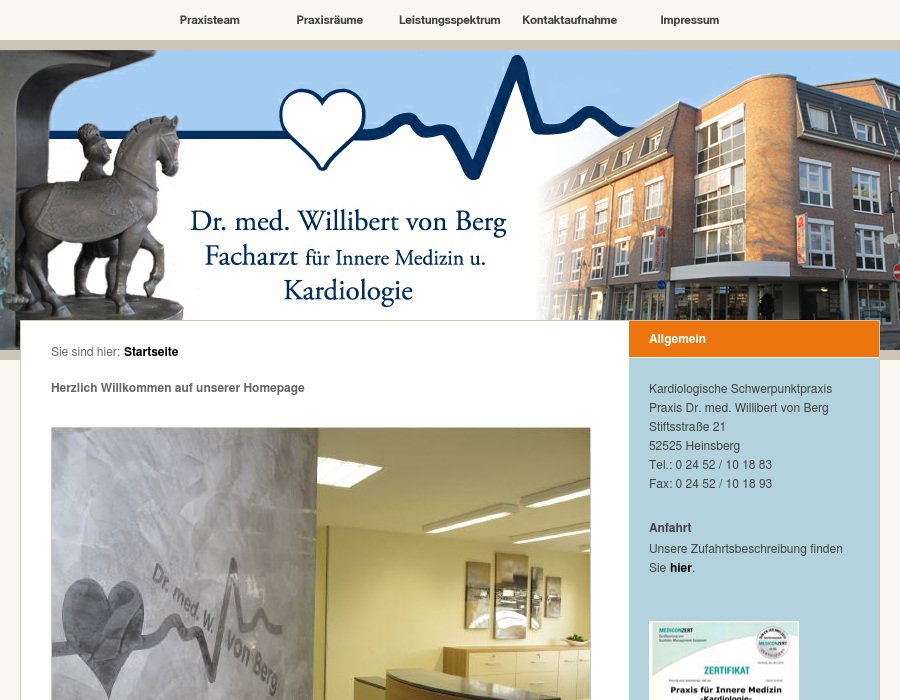 Berg von, Willibert, Dr. med. (Medizinzentrum)