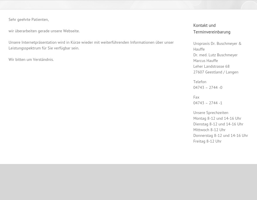 Buschmeyer Lutz Dr. med.