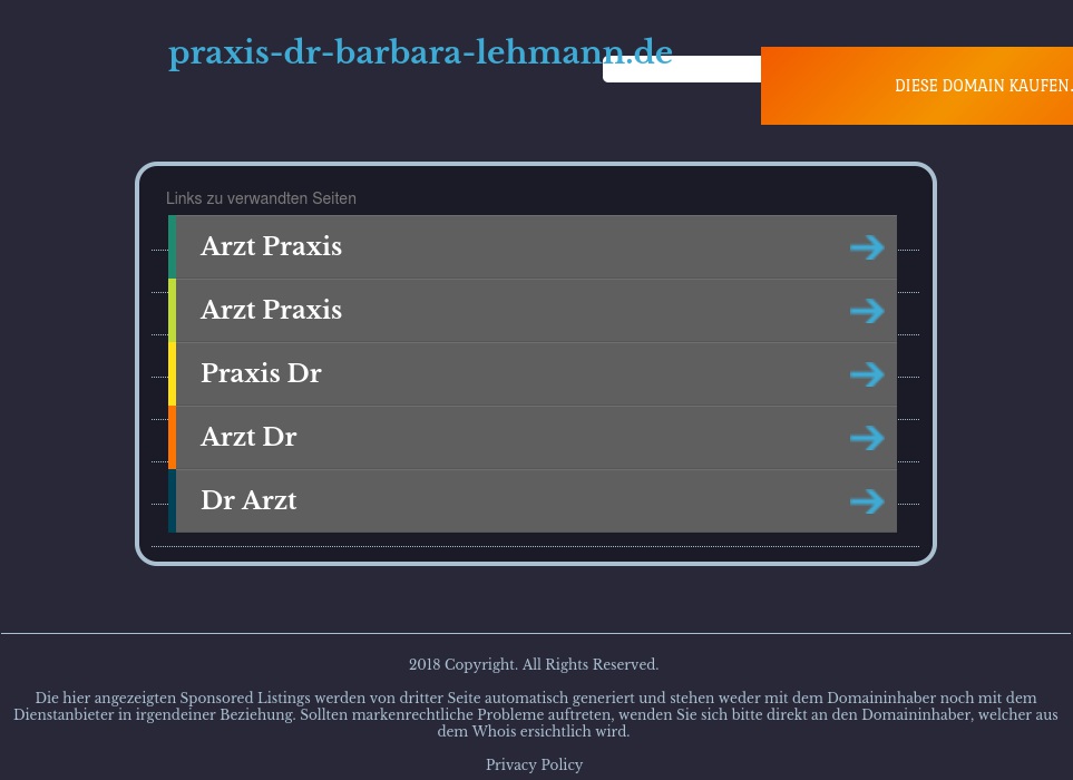 Lehmann Barbara Dr. med.