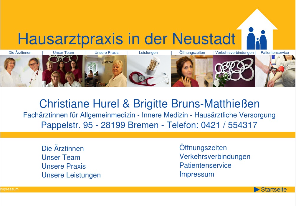 Bruns-Matthießen Brigitte u. Christiane Hurel Hausarztpraxis in der Neustadt