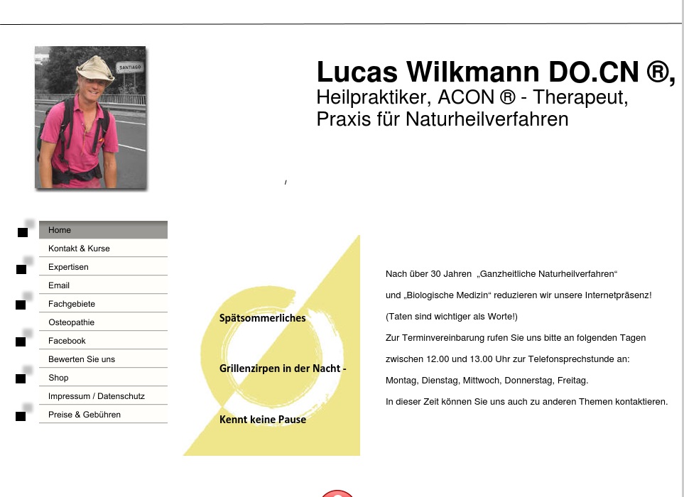 Lucas Wilkmann Heilpraktiker