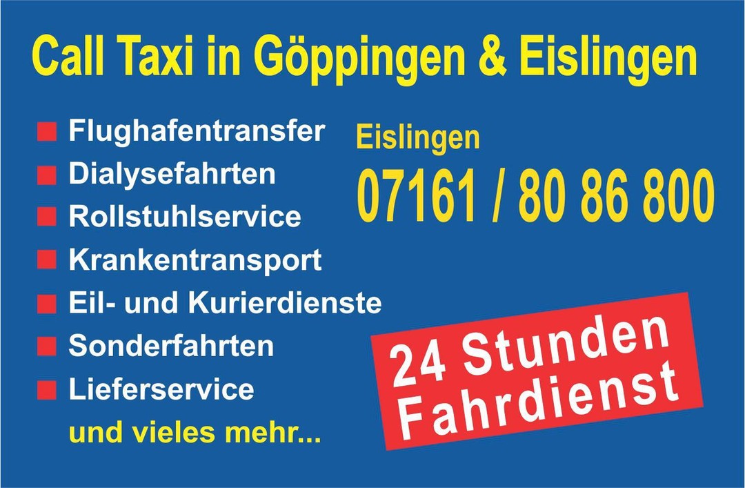 Logo: call taxi göppingen