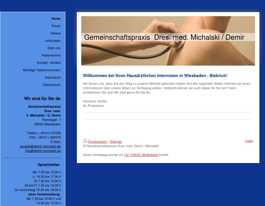 Dr. Volker Michalski & Dr. Gabriel Demir