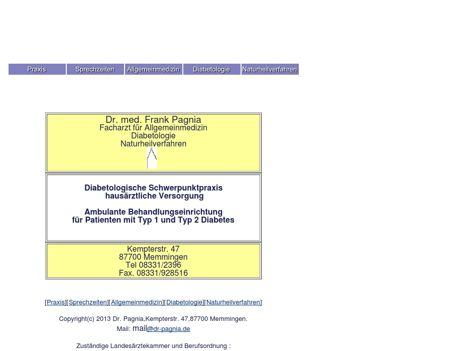 Pagnia Frank Dr.med.