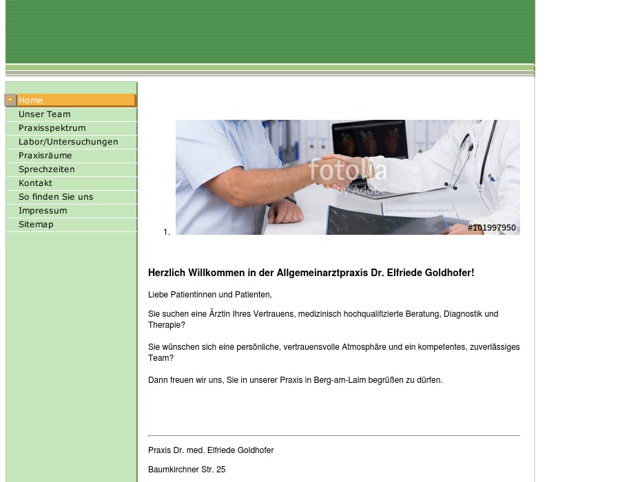 Goldhofer Elfriede Dr.med.