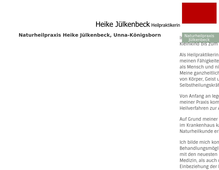 Jülkenbeck Heike Heilpraktikerin