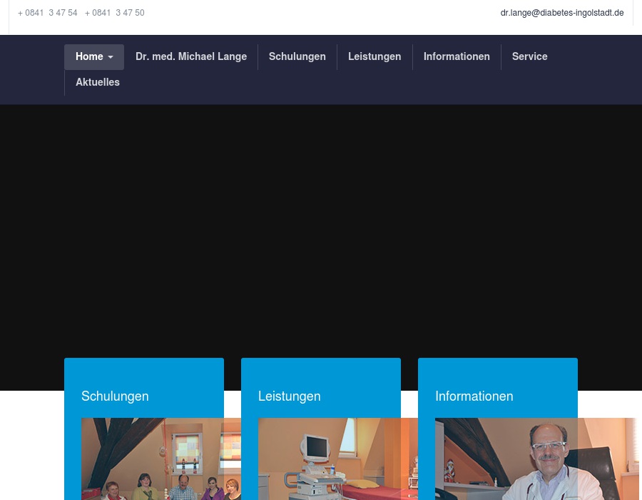 Dr. med. Günter Lange Facharzt für Innere Medizin - Diabetolog DDG