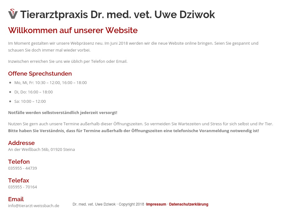Dziwok Uwe Dr.med.vet.
